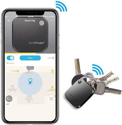 Toksam Keyfinder, Luggage Tracking Locator with APP control