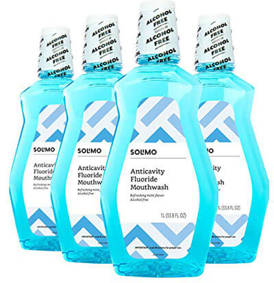 Solimo Anticavity Fluoride Mouthwash