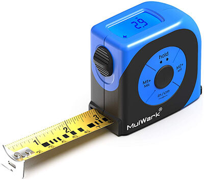 MulWark 16ft Digital Tape Measure