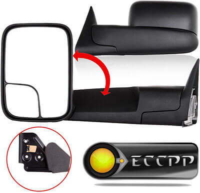 ECCPP Side-View Mirror Towing Mirrors