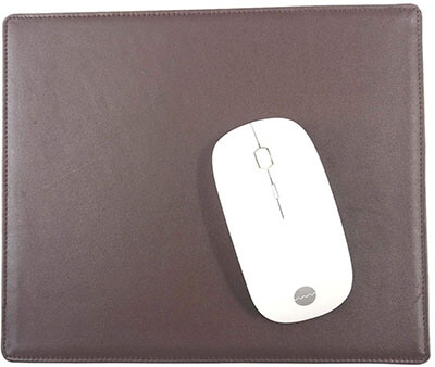 Red Spider Genuine Leather Mouse Pad- Full-Grain Leather