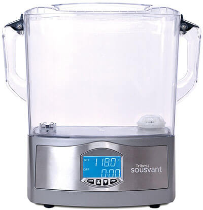 Tribest Sousvant SV-101 Silver Complete Sous Vide Circulator