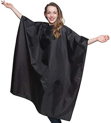 Mane Caper Waterproof Professional Ripstop Lightweight Salon Quality Cape