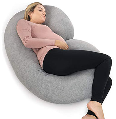 PharMedoc Pregnancy Pillow-with Jersey Cover