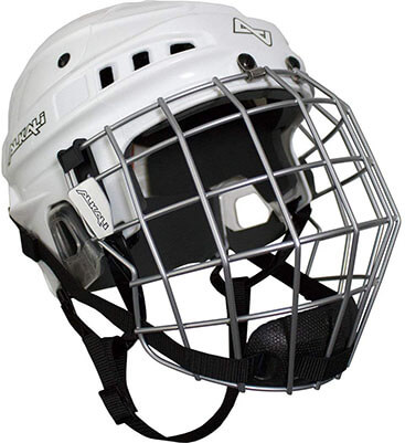 Alkali Visium Hockey Helmet Plus Cage Combo