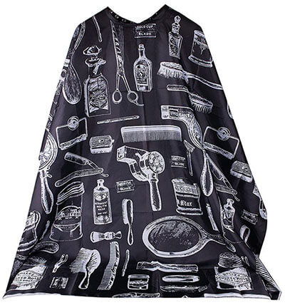 Vovotrade Pro Waterproof Cloth Salon Barber Gown Cape