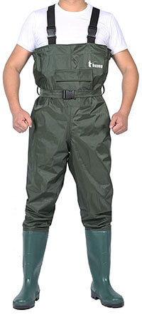 Ouzong Chest Waders Bootfoot