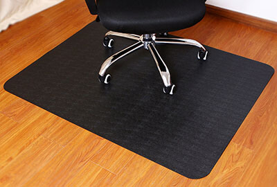 Tikteck Rectangular Clear Polytene Office Chair Mat, 48"x36"