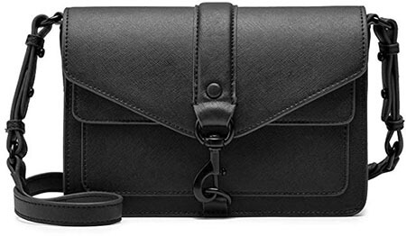 Zhanxianpiju New Envelope Mini Cross-Body Leather Shoulder Bag Womens