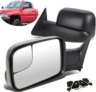 SCITOO Towing Mirror with Mounting Brackets