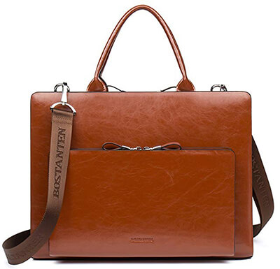 Bostanten Leather Briefcase