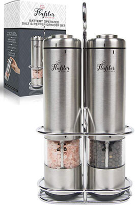 Flafster Kitchen Salt and Pepper Grinder Set