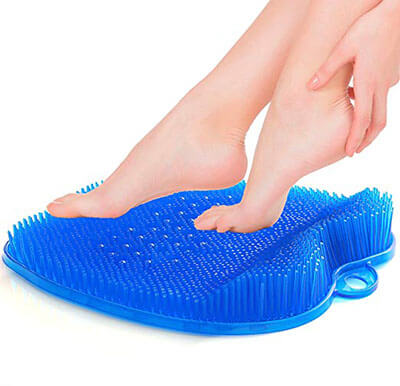 California Home Goods Foot Scrubber for Shower Floor