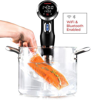 Chefman Sous Vide Immersion Circulator with Wi-Fi and Bluetooth