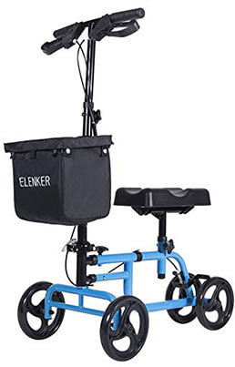 ELENKER Medical Knee Scooter Best Crutch Alternative