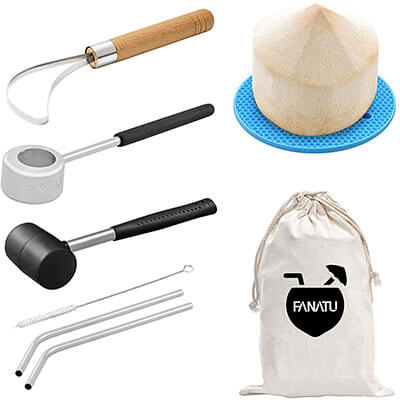 Fanatu Coconut Opener Tool