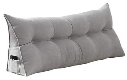 VERCART Sofa Bed Large Soft Upholstered- Headboard Filled Wedge Cushion