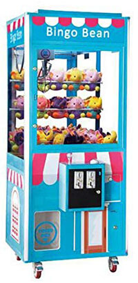 Bingo Bean Commercial Grade Prime Arcades- Prize Crane Machine 75" Height