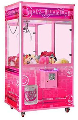 Toy World Jumbo Prize Commercial Grade Prime Arcades Crane Claw Machine -83" High