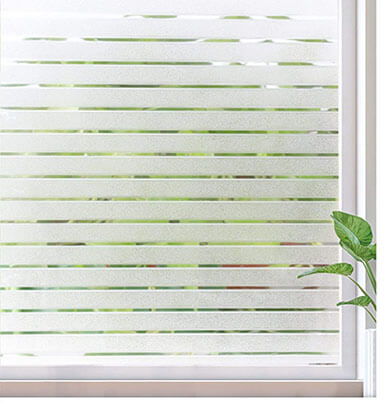 Rabbitgoo Window Film Static Cling Frosted