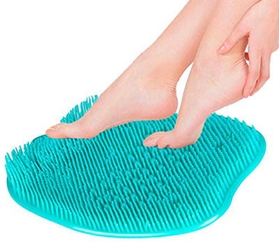 MWELLEWM Shower Foot Scrubber