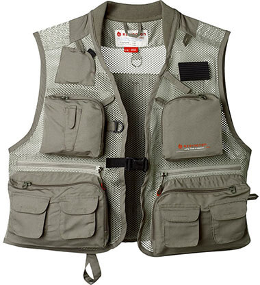 Redington First Run Fishing Vest, Grit