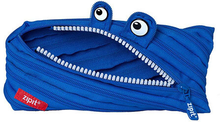 ZIPIT Monster Royal Blue Pencil Case