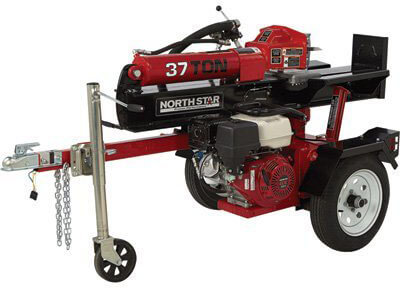 NorthStar Deluxe Horizontal/Vertical 37 Ton Log Splitter