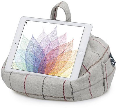 iBeani iPad Pillow & Tablet Stand for Any Size Tablet, eReader or Book Up to 12.9’’