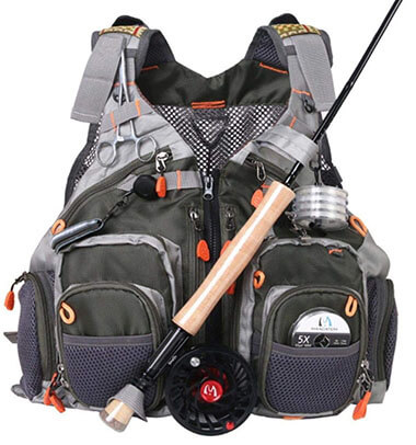 M MAXIMUMCATCH Maxcatch Fly Fishing Vest Pack