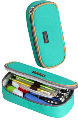 Homecube Pencil Case, Big Capacity Green