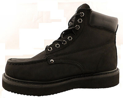 Vanlly Shoes Moc Toe Roofing Work Boots