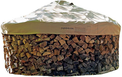 Cordwood Covers Log Cover-with Integrated Hold Down Covers