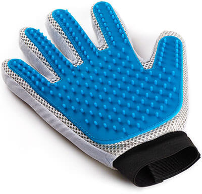 Pat Your Pet Enhanced Five Finger Design Pet Deshedding Glove