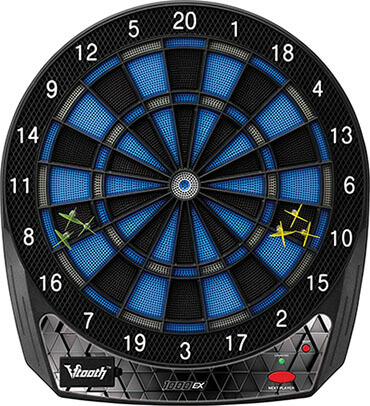 Viper Vtooth 1000 Ex- Electronic Dartboard, App-Based Scoring