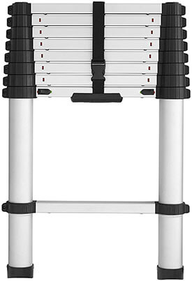 COSCO SmartClose Telescoping Aluminum Ladder