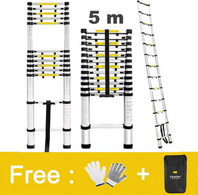 Finether Multi-purpose Telescoping Ladder