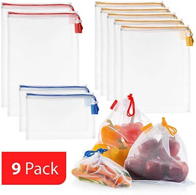 Vandoona Reusable Produce Bags