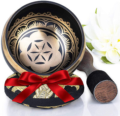 Silent Mind Tibetan Singing Bowl Set