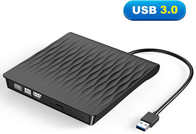 IVKEY External CD DVD Drive