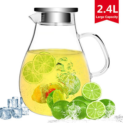 Labbest Glass Water Pitcher