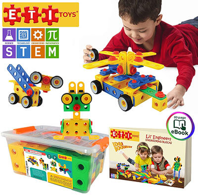 ETI Toys STEM Learning Piece Educational Construction Toys