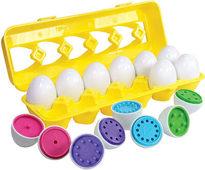 Kidzlane Color-Matching Eggs Set Toys