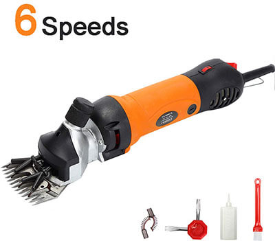 Tookkie Sheep Shears Electric Clipper for Goats, 380 Watts