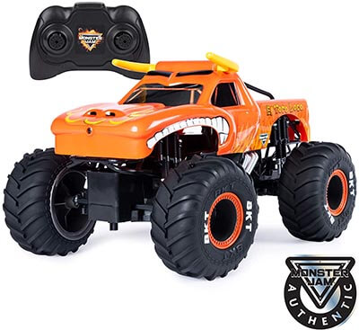 Monster Jam Official El Toro Loco Remote Control Monster Truck, 2.4 GHz