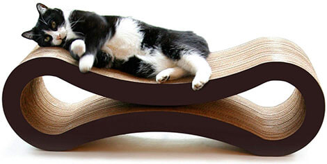 PetFusion Ultimate Cat Scratcher Lounge with Superior Cardboard and Design