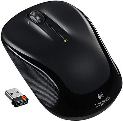 Logitech M325 Black Wireless Mouse