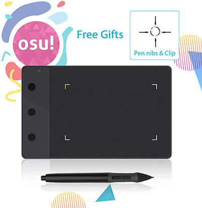 HUION H420 Osu-Tablet Graphics Drawing Signature Pad