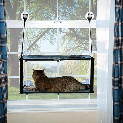 K&H Pet Products EZ Window Mount Kitty Sill