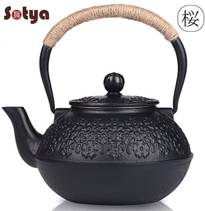 Cast Iron Teapot, Sotya Tetsubin Japanese Tea Kettle